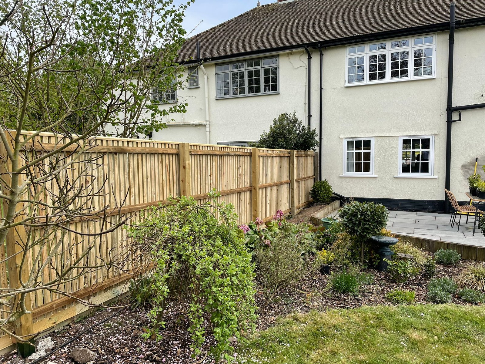 Close board fencing installation by Walkers Exteriors and Building